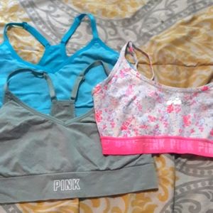 VS PINK sports bra bundle